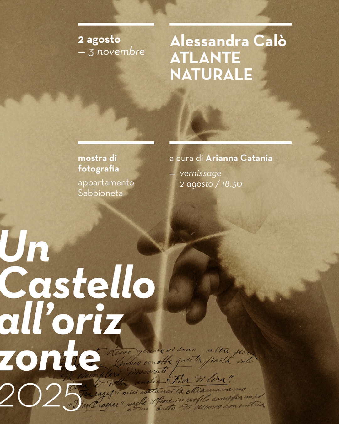 Alessandra Calò: Atlante Naturale